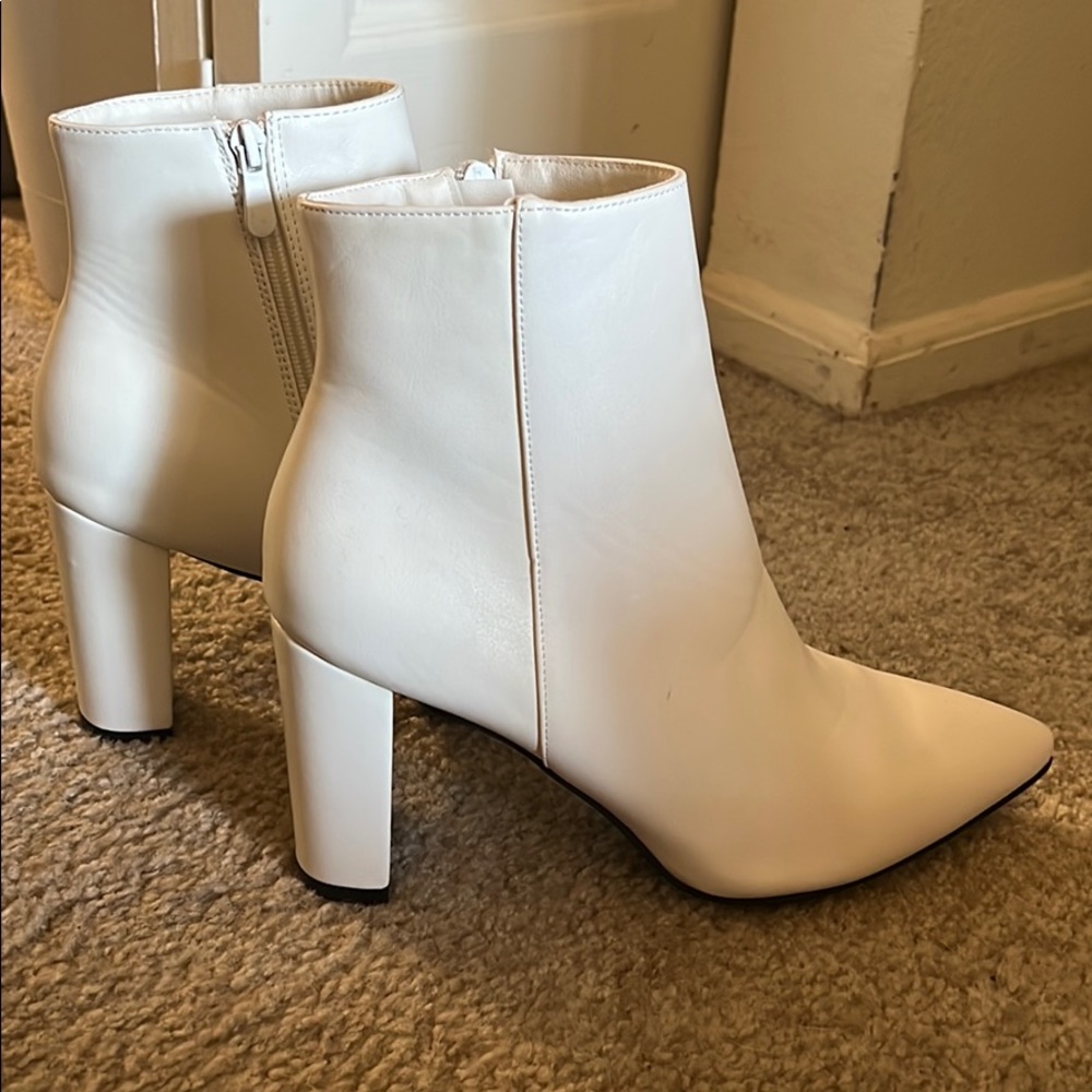 White Booties